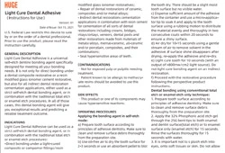 IFU-HugeBond Universal Light Cure Dental Adhesive